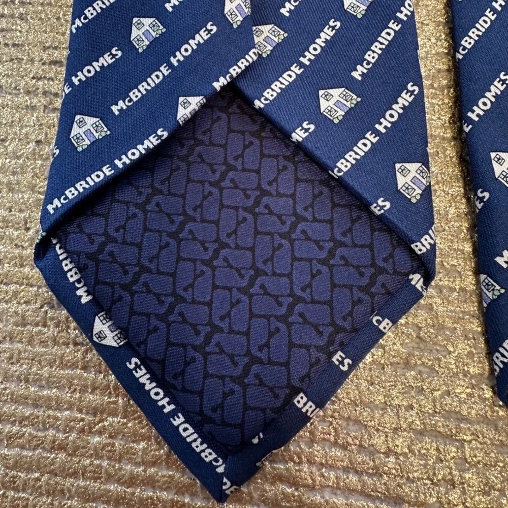 VINEYARD VINES X McBRIDE & SONS Homebuilders Custom Silk Necktie Bundle NWT